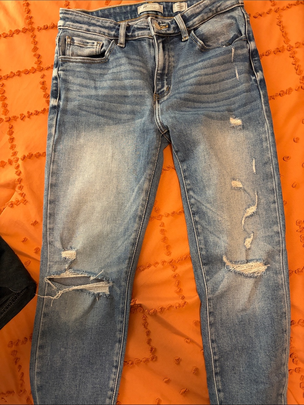 KanCan Light Blue Distressed Skinny Jeans